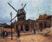 Vincent Van Gogh Le Moulin de la Galette USA oil painting artist